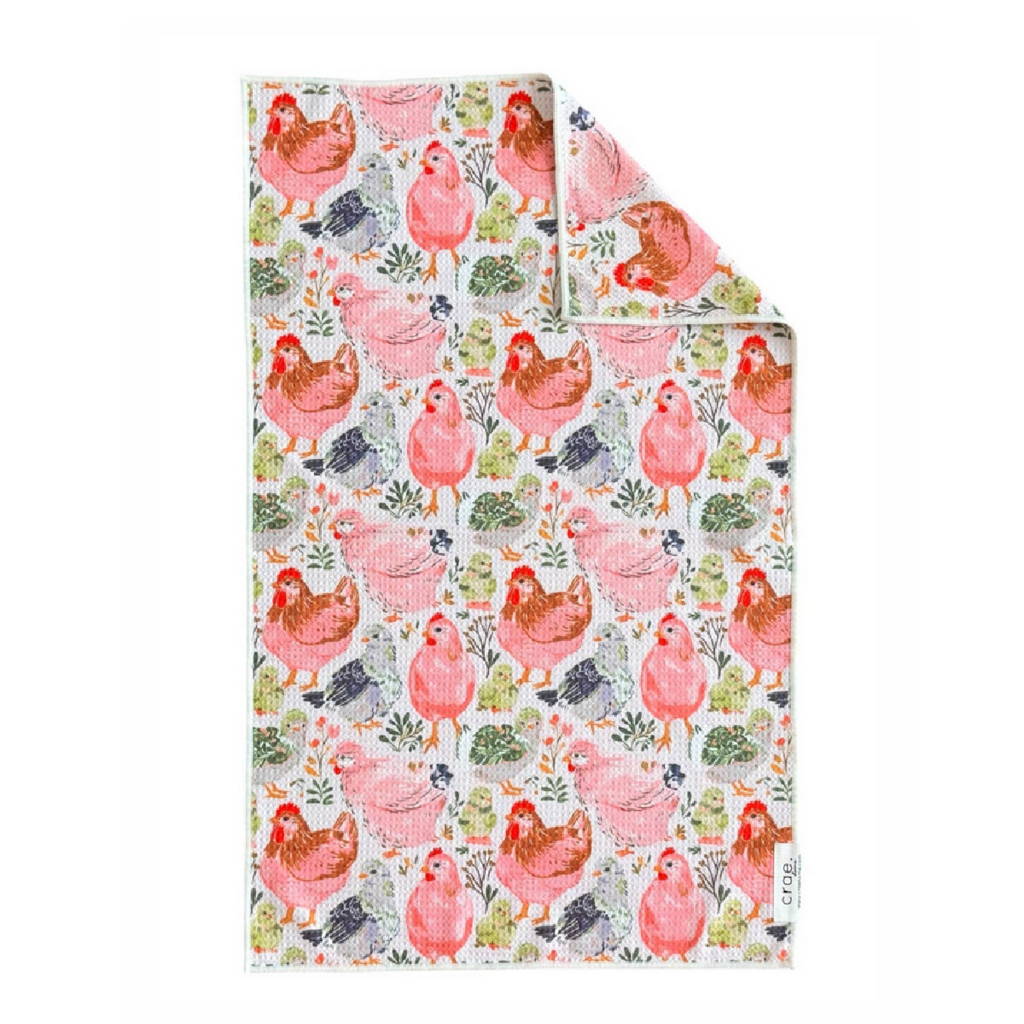 Coop Cuties: Double-Sided Hand Towel