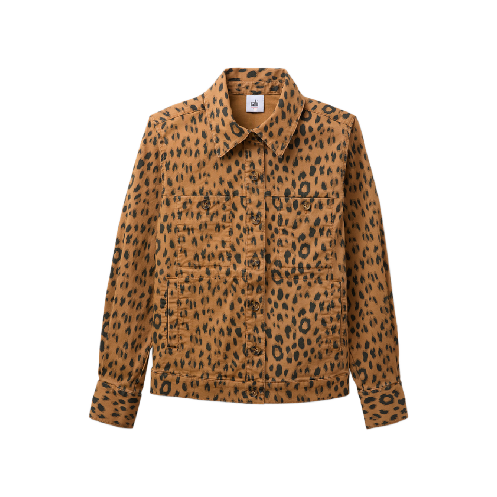CHEETAH JACKET new 159.00 SZ MEDIUM W
