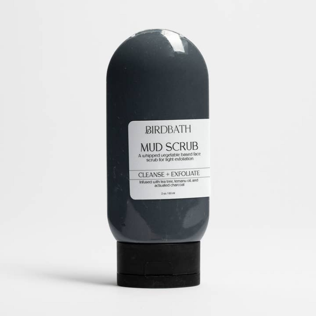 Luxurious Charcoal Mud Scrub Facial Exfoliant