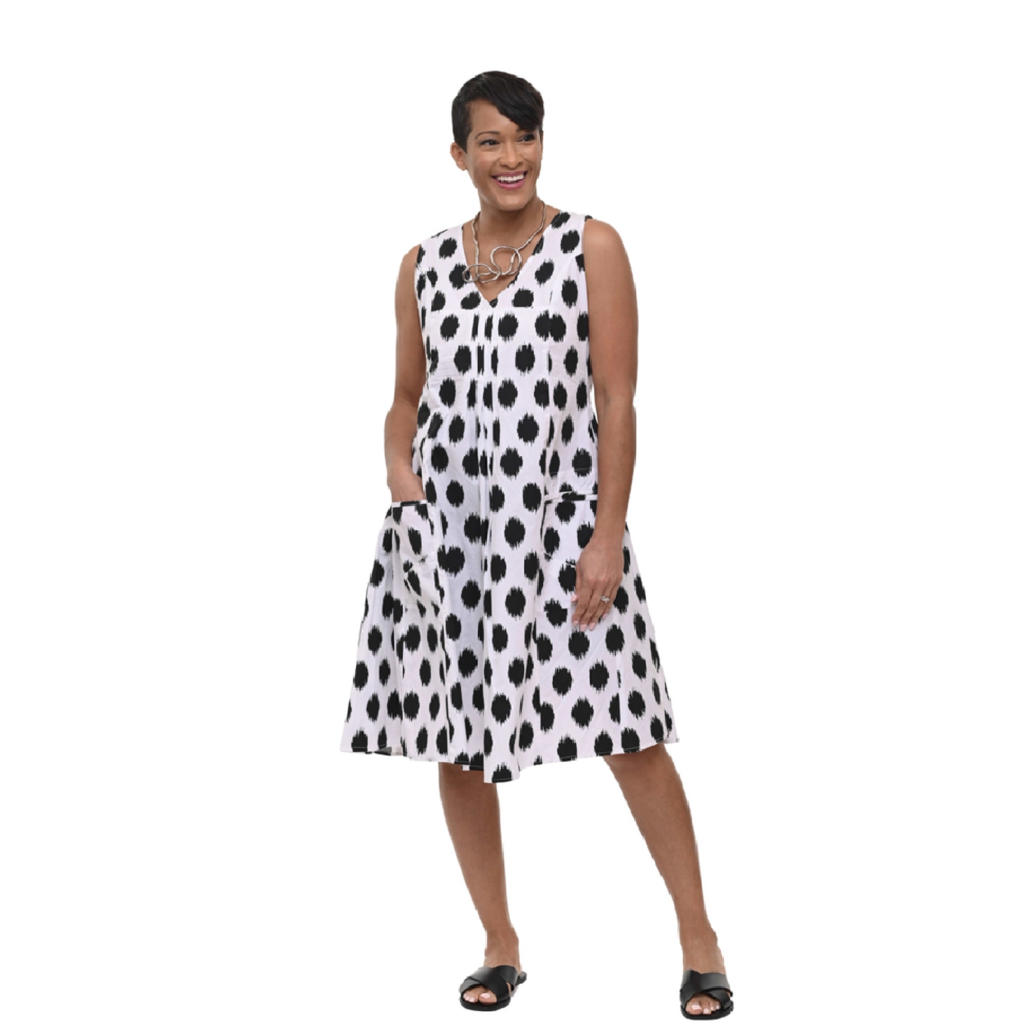 CV656 Poppie BLACK+WHITE SMALL