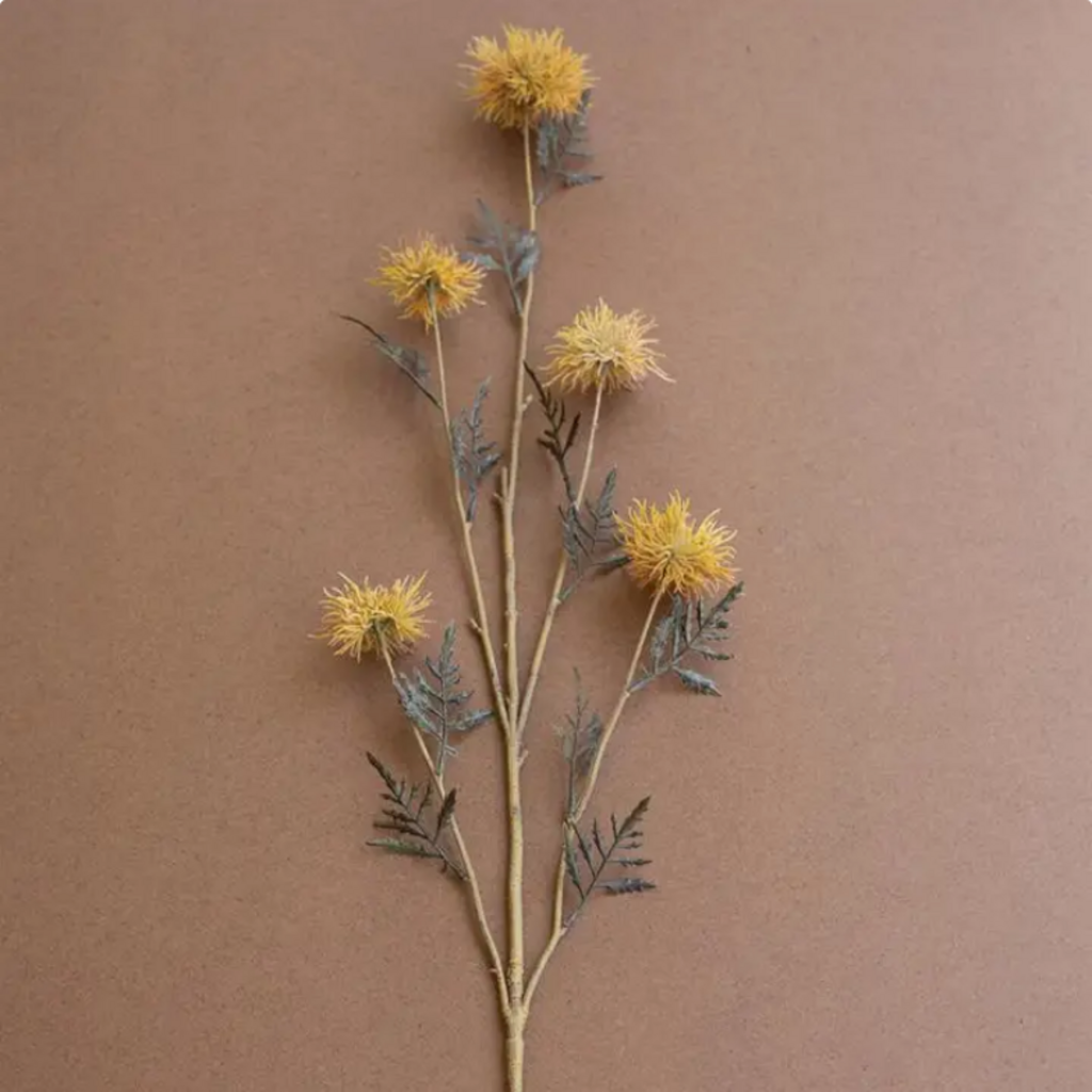 YELLOW FLOWER SPRAY CHAL1012