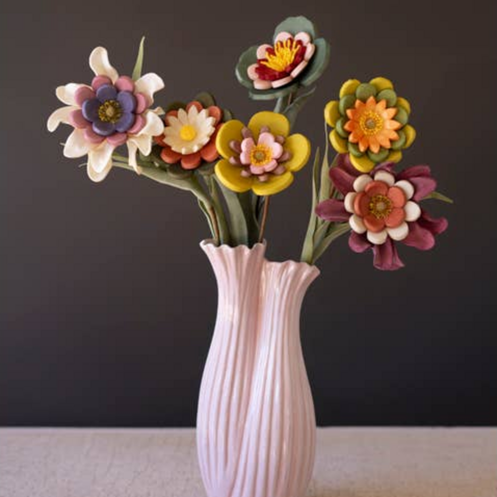 FOAM FLOWER STEM assorted colors