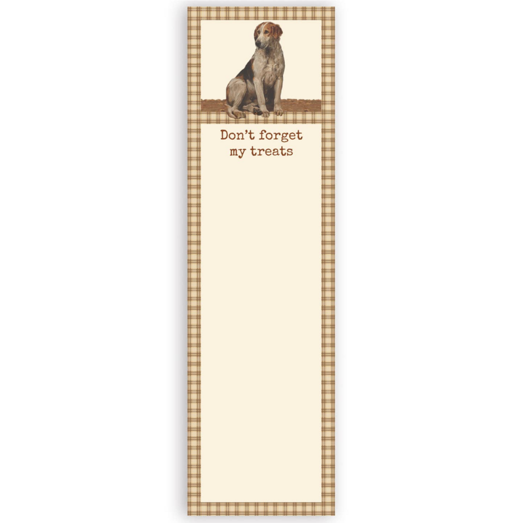 TREATS list pad