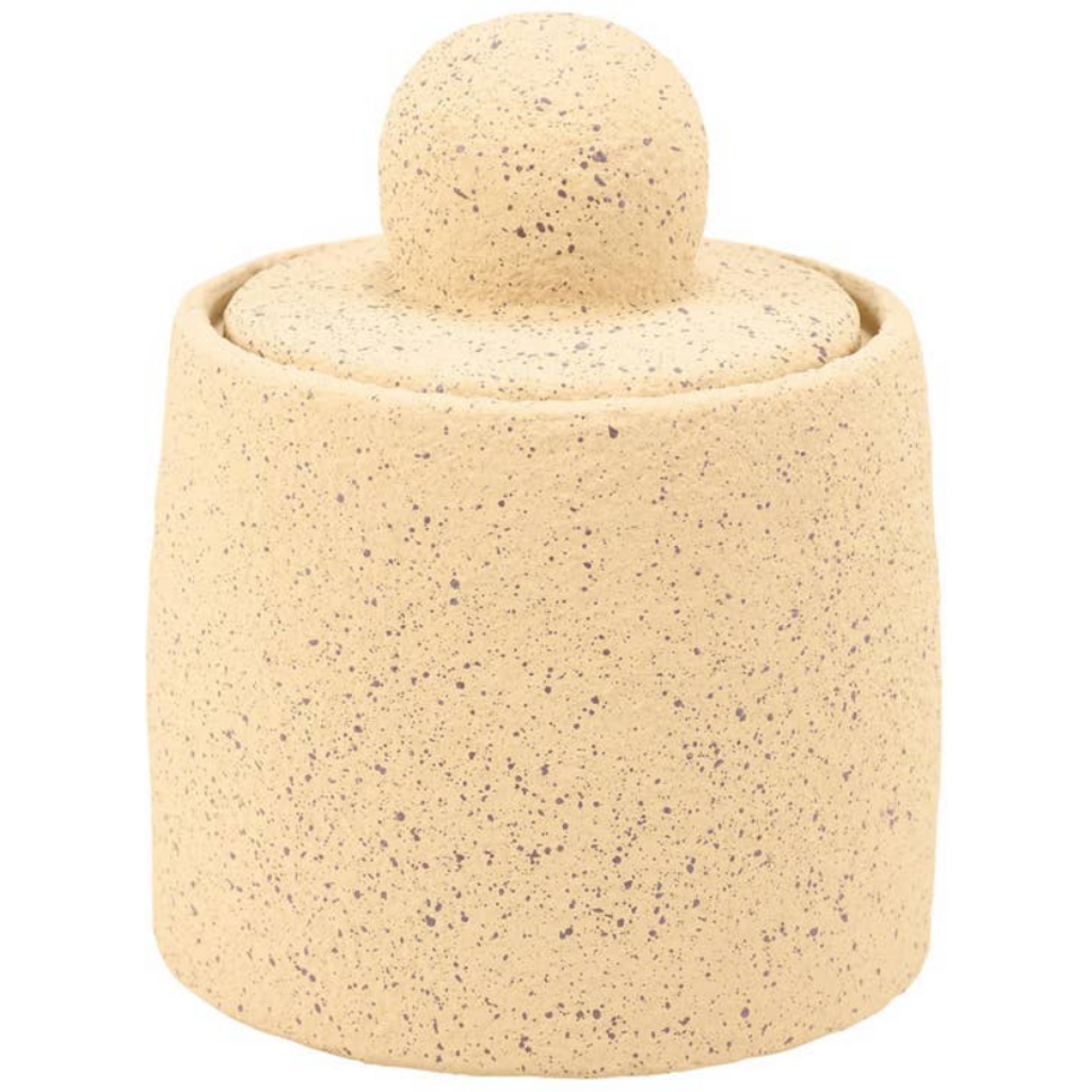 SPECKLED LIDDED JAR