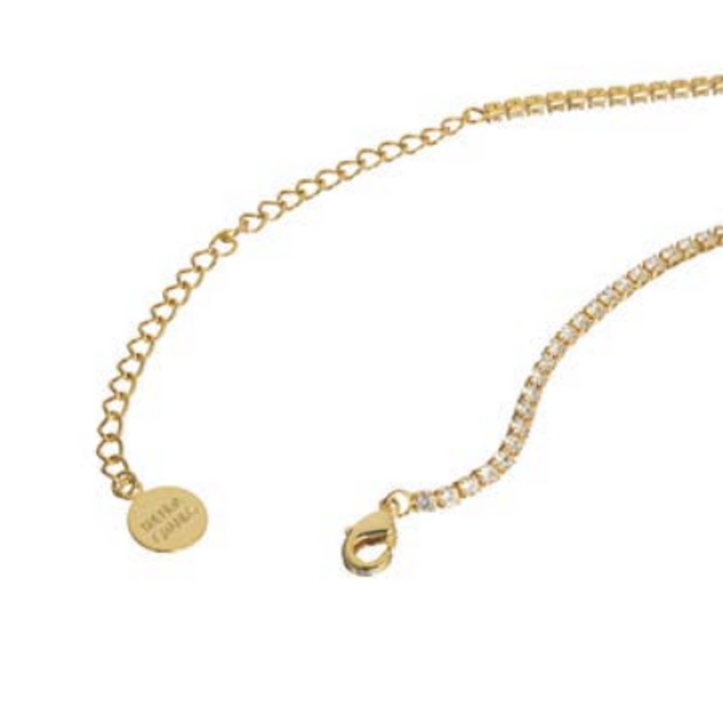 18K Gold Tennis Choker