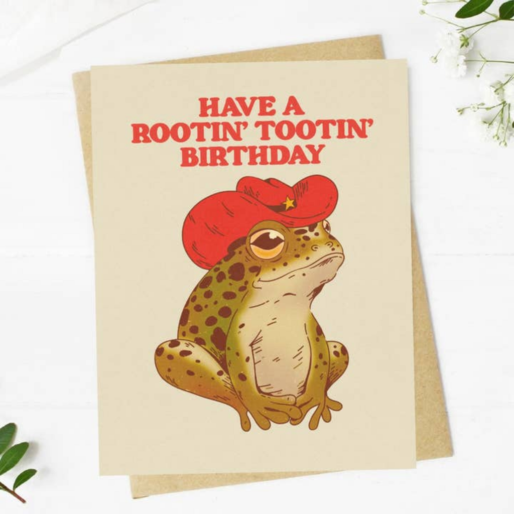 Rootin Tootin Birthday - Greeting Card