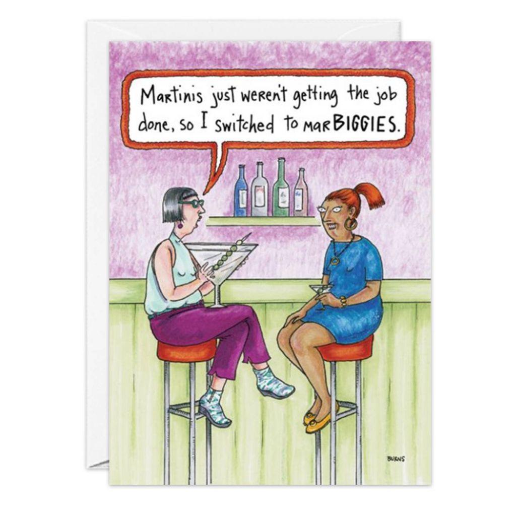Marbiggies Birthday Card