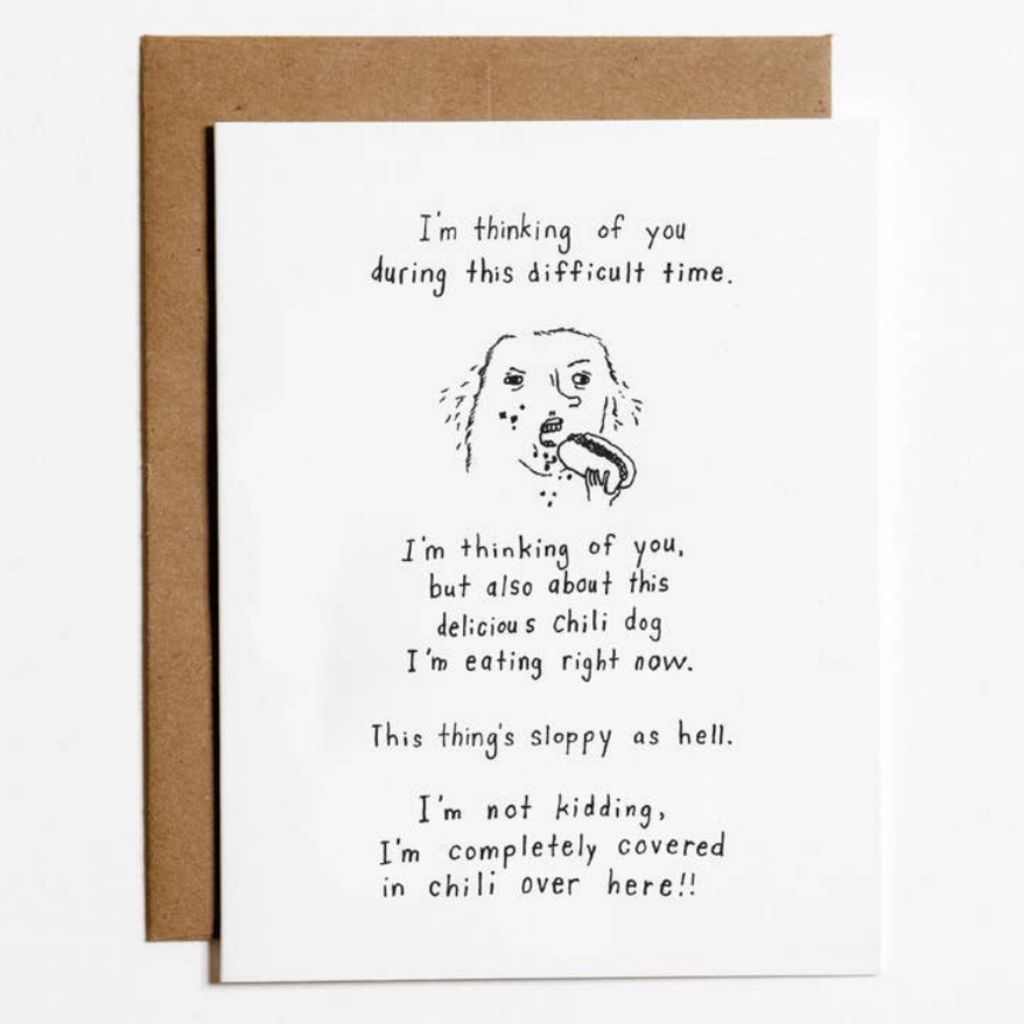 Chili Dog Card