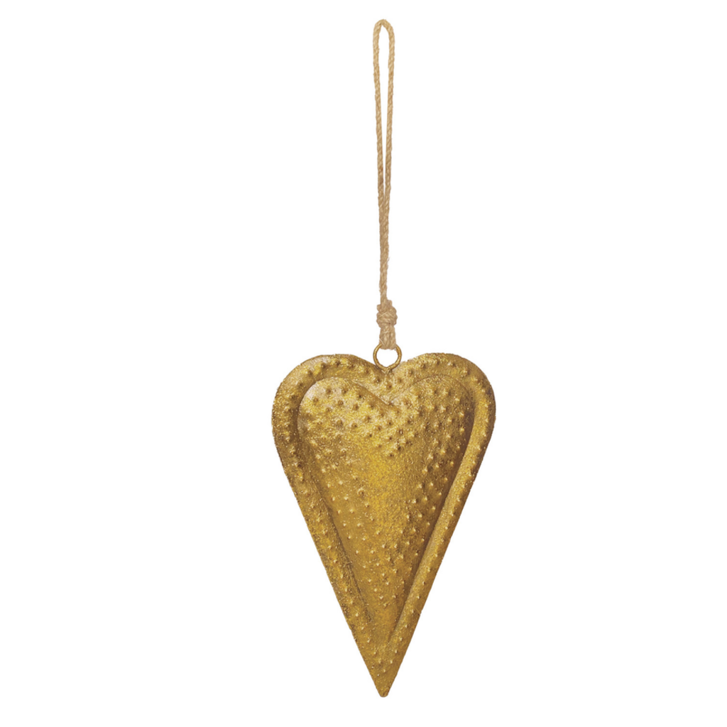 METAL HEART embossed