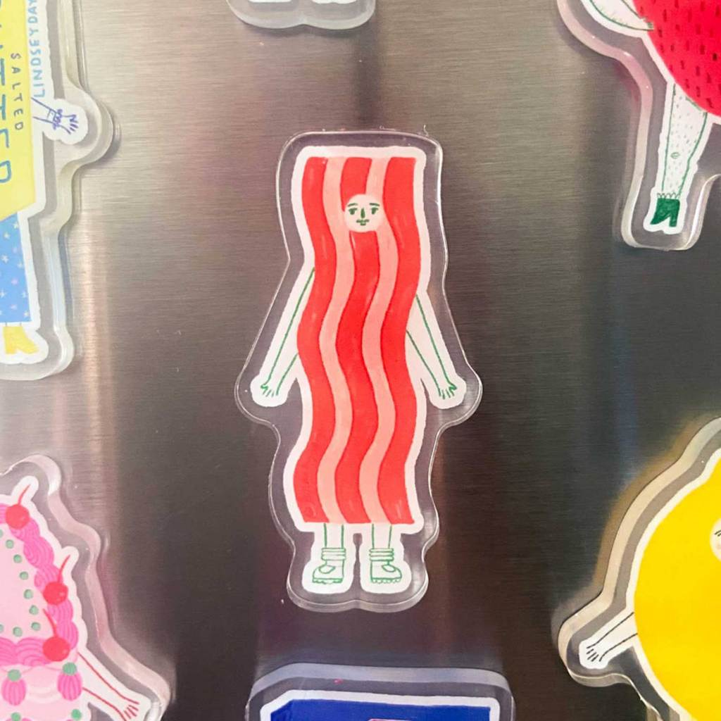 Bacon Friend Magnet