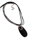 SILPADA BLACK OVAL necklace