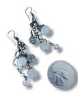 SILPADA WHITE BEADED TASSEL earrings