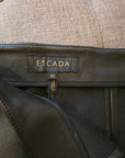 ESCADA LEATHER PANTS SZ 40 8/10 W