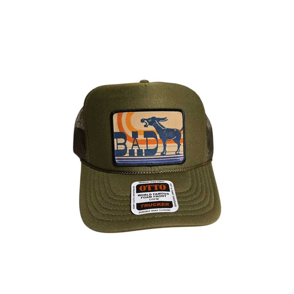 "Badass Hat" in Olive