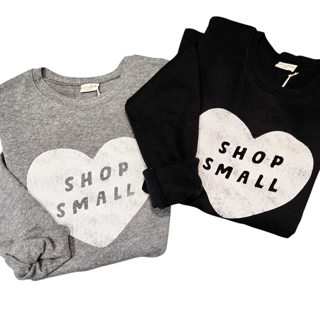 SHOP SMALL sweatshirt BLACK MEDIUM