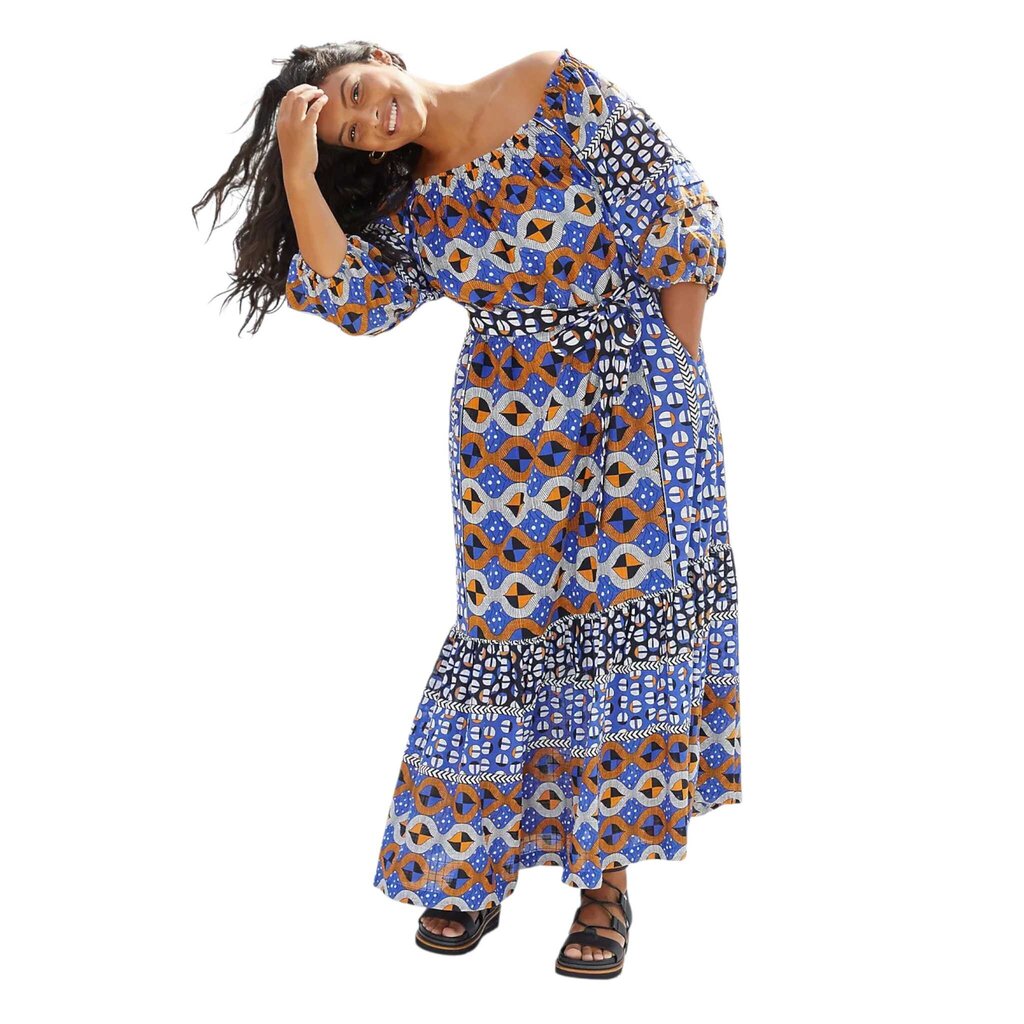 ANTHROPOLGIE ABSTRACT SZ MEDIUM W