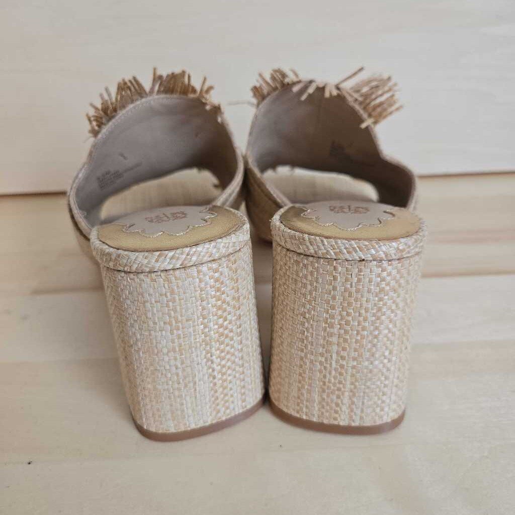JENNIFER SUMKO PALMETTO RAFFIA SZ 9.5