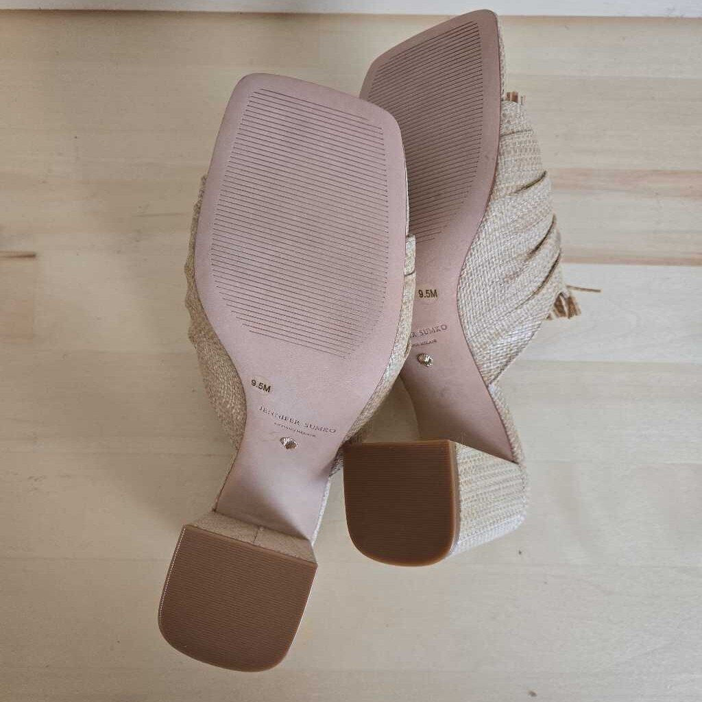 JENNIFER SUMKO PALMETTO RAFFIA SZ 9.5
