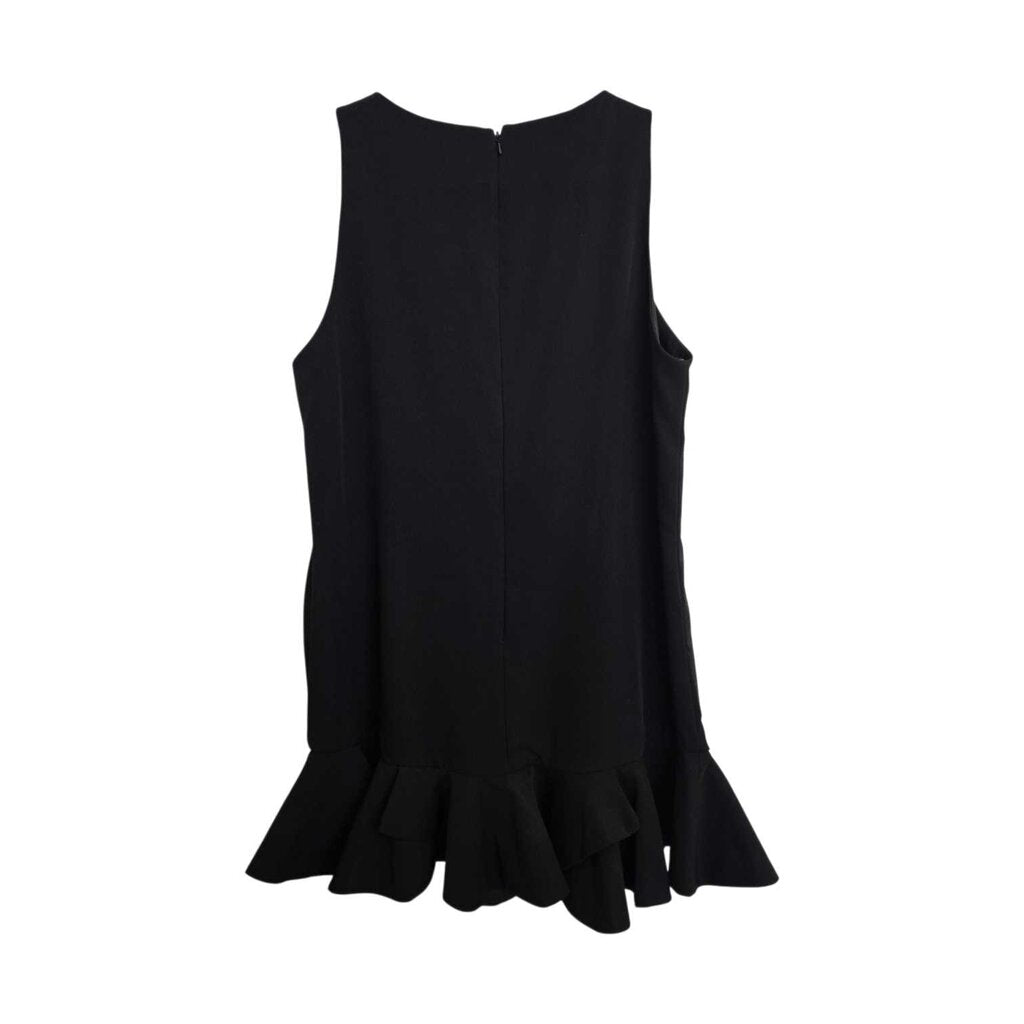 MAC DUGGAL crepe ruffle hem retail 298.00 SZ MED W