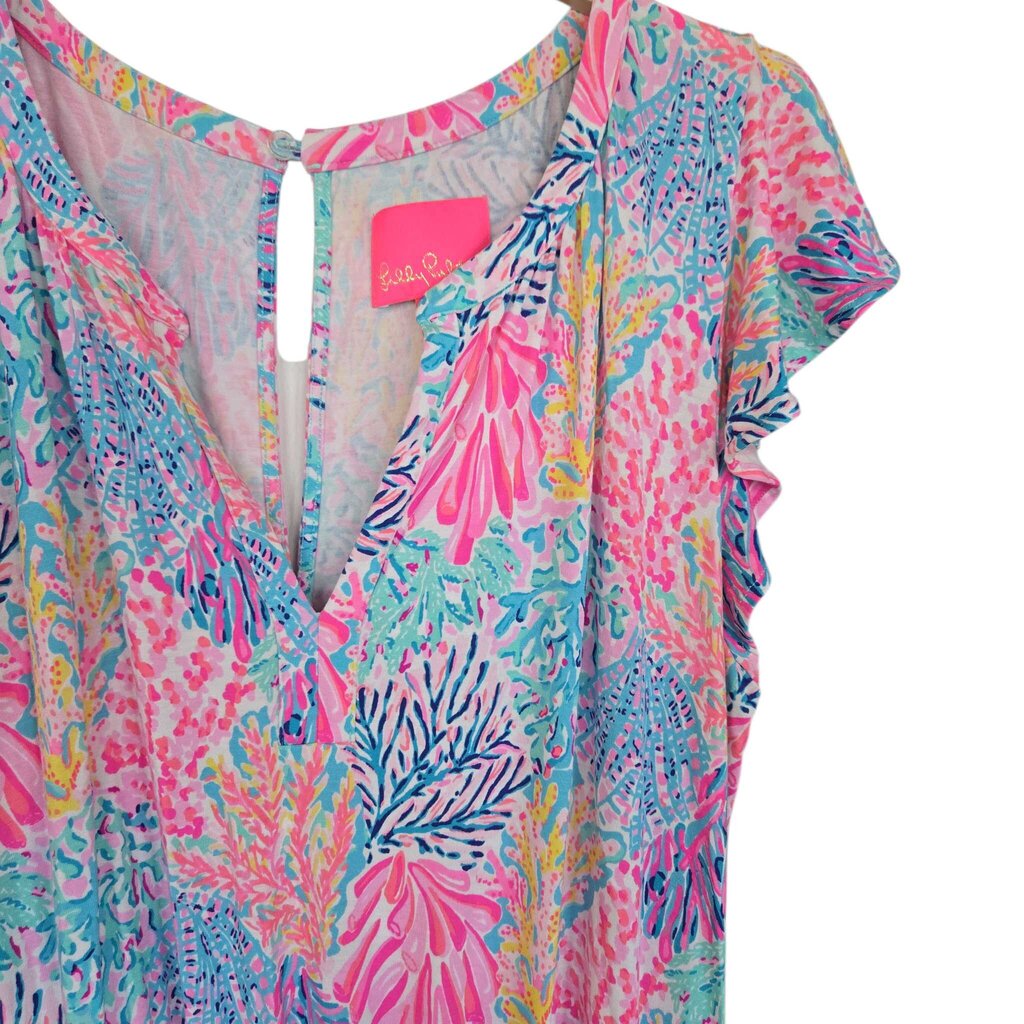 LILY PULITZER RAVI ROMPER SZ XL W