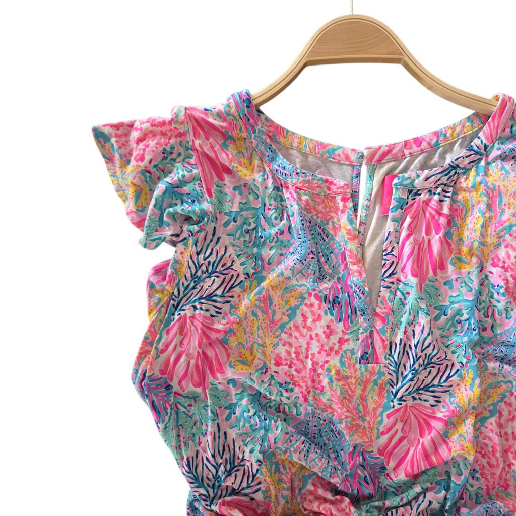 LILY PULITZER RAVI ROMPER SZ XL W