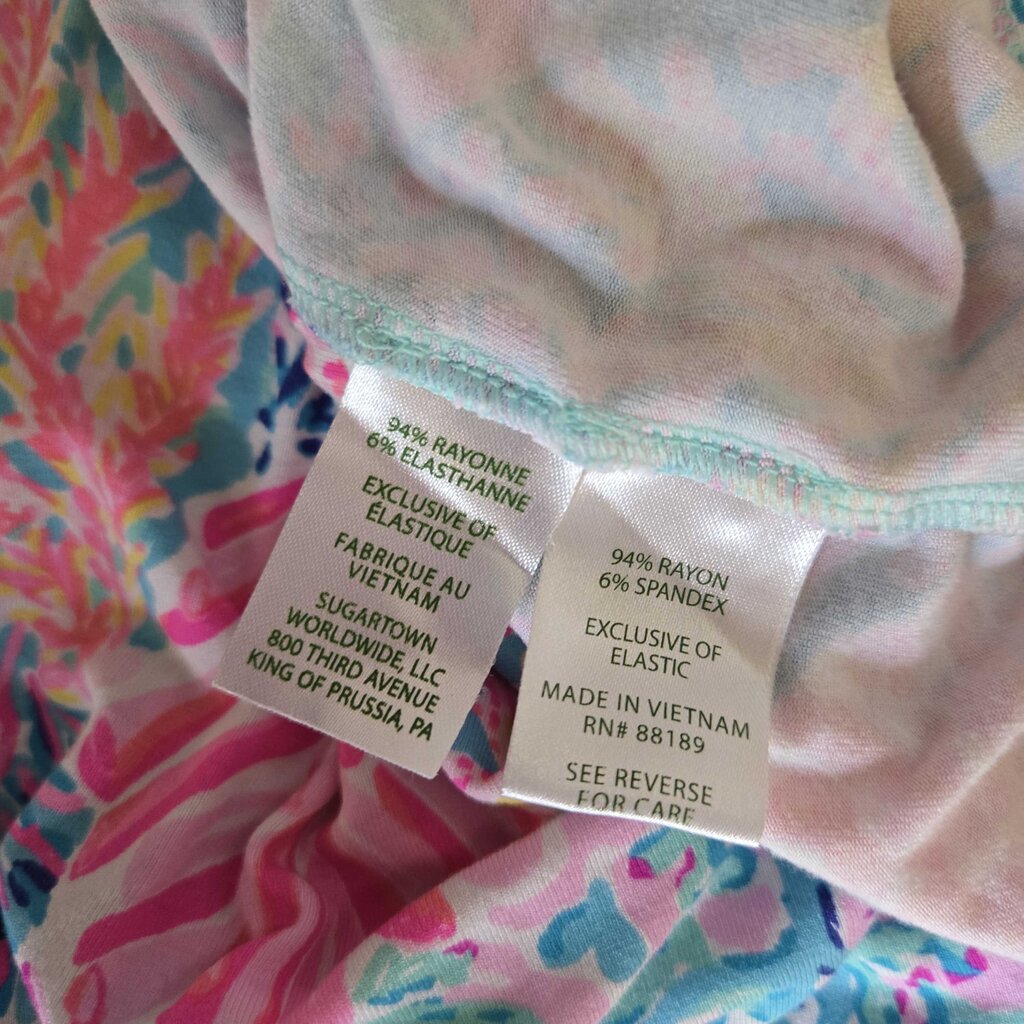 LILY PULITZER RAVI ROMPER SZ XL W