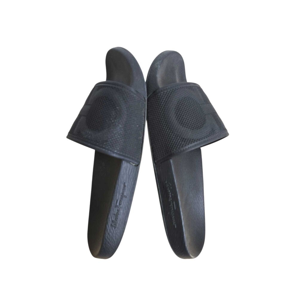 FERRAGAMO GROOVE SLIDE SZ 11
