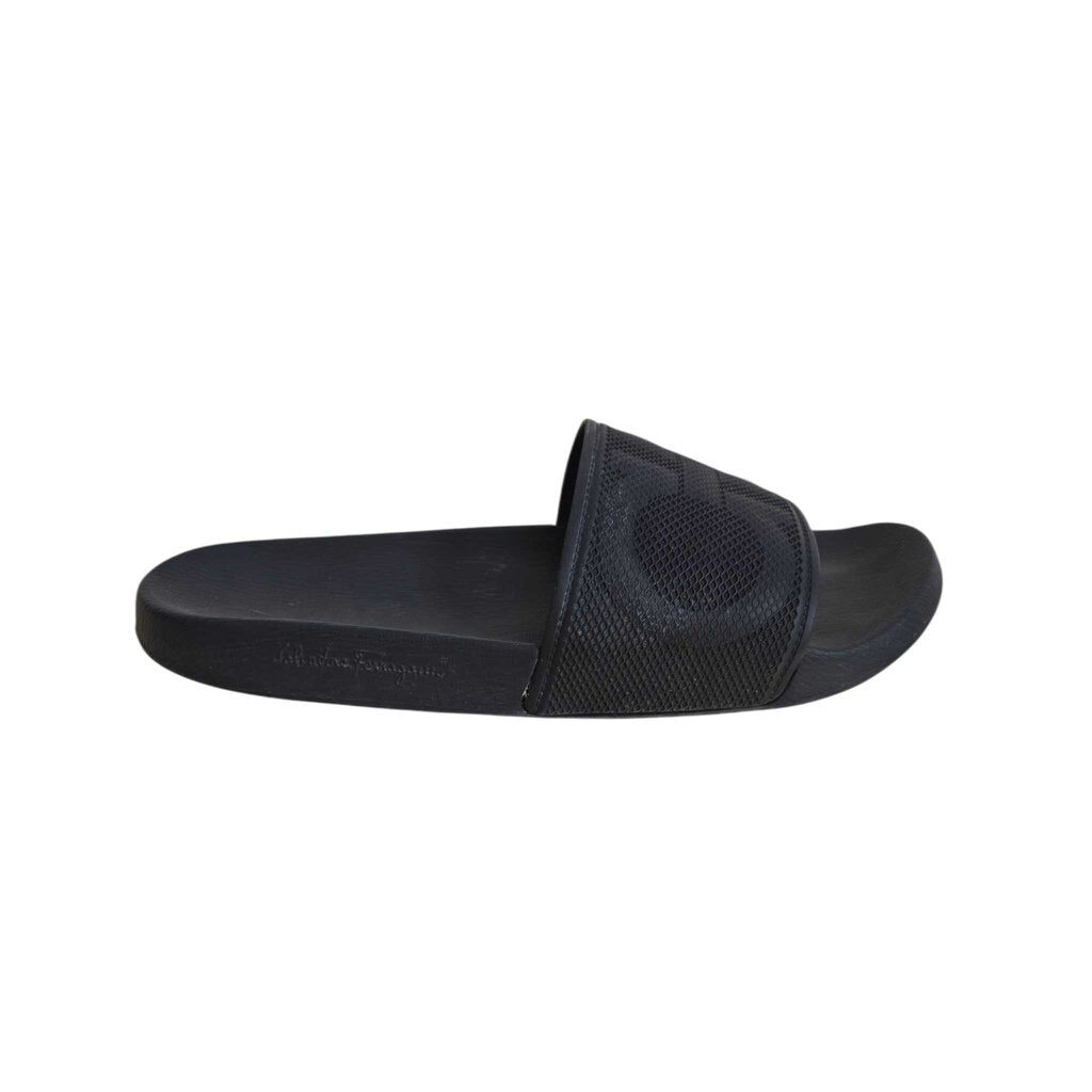 FERRAGAMO GROOVE SLIDE SZ 11