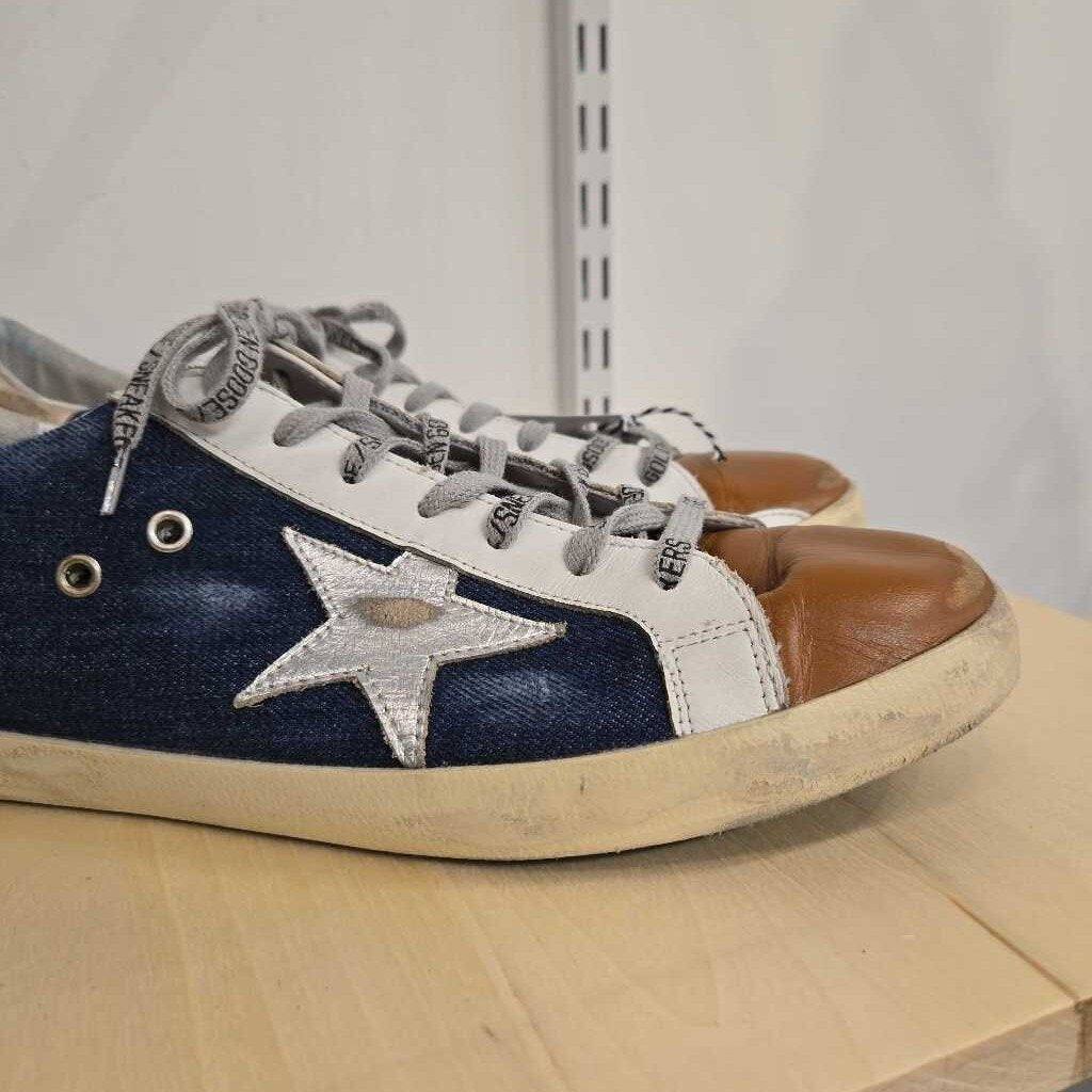 MEN'S GOLDEN GOOSE denim superstar retail 495.00 SZ 45 = 12