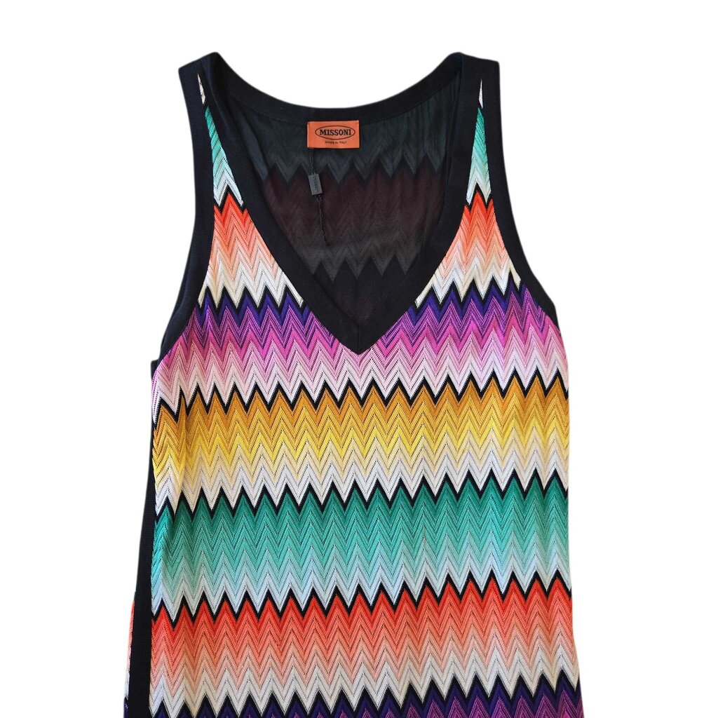 MISSONI ZIG ZAG KNIT DRESS SZ MEDIUM