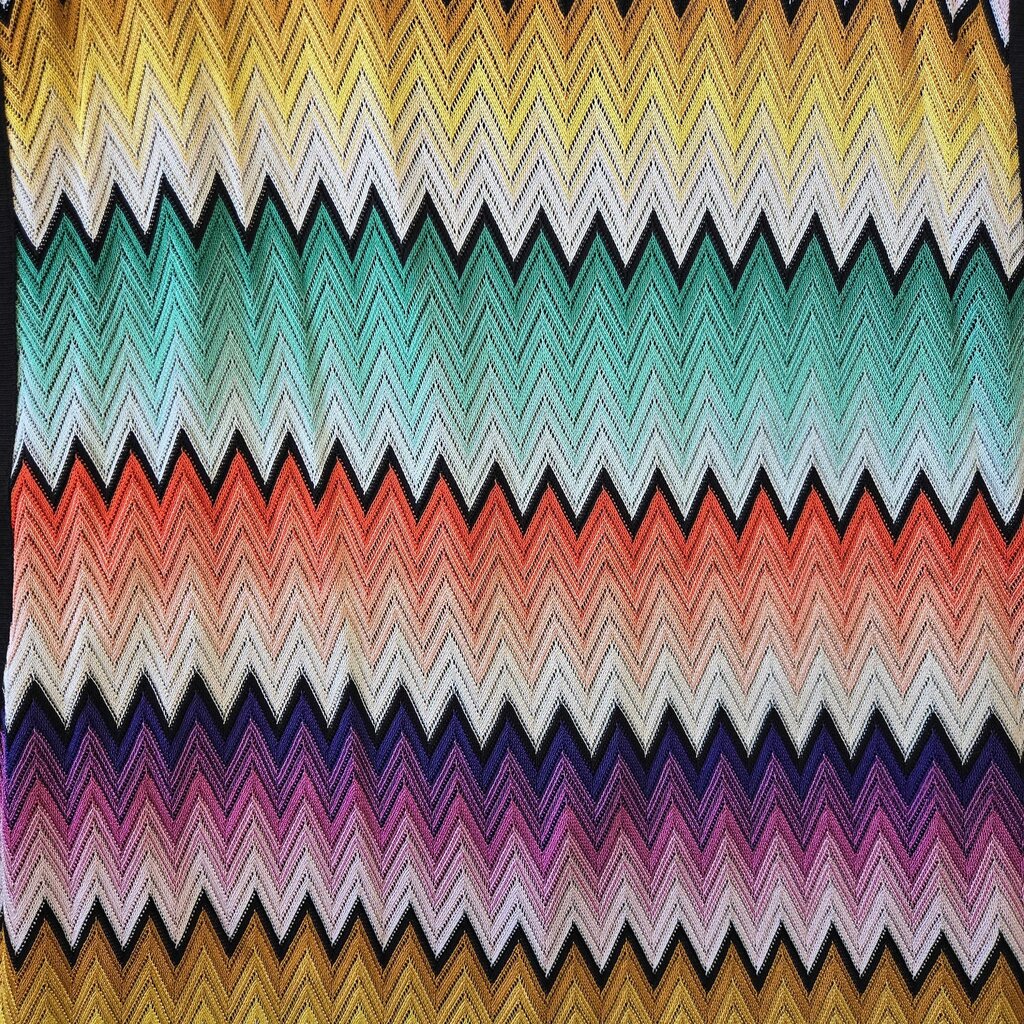 MISSONI ZIG ZAG KNIT DRESS SZ MEDIUM