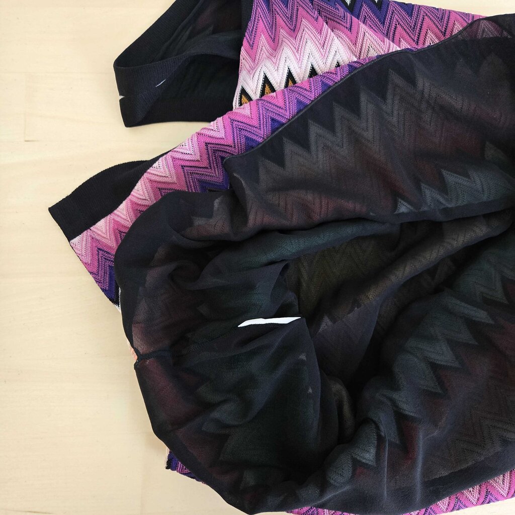 MISSONI ZIG ZAG KNIT DRESS SZ MEDIUM