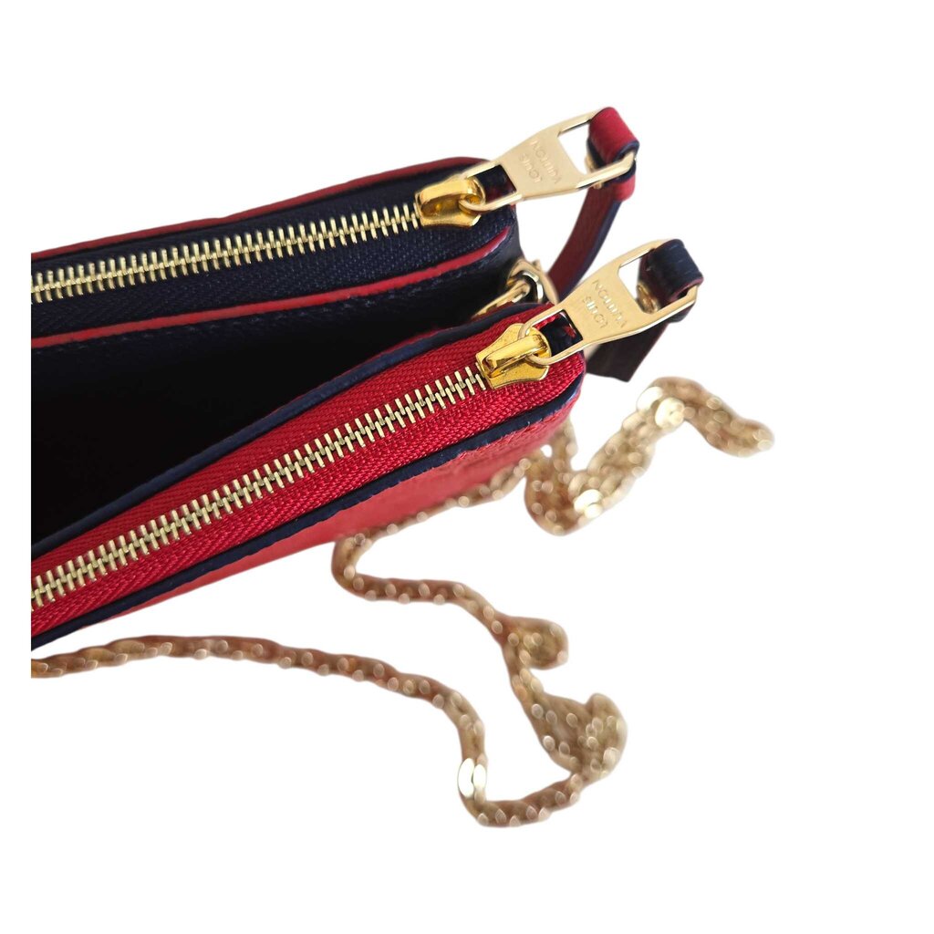 LOUIS VUITTON EMPREINTE DOUBLE ZIP POCHETTE