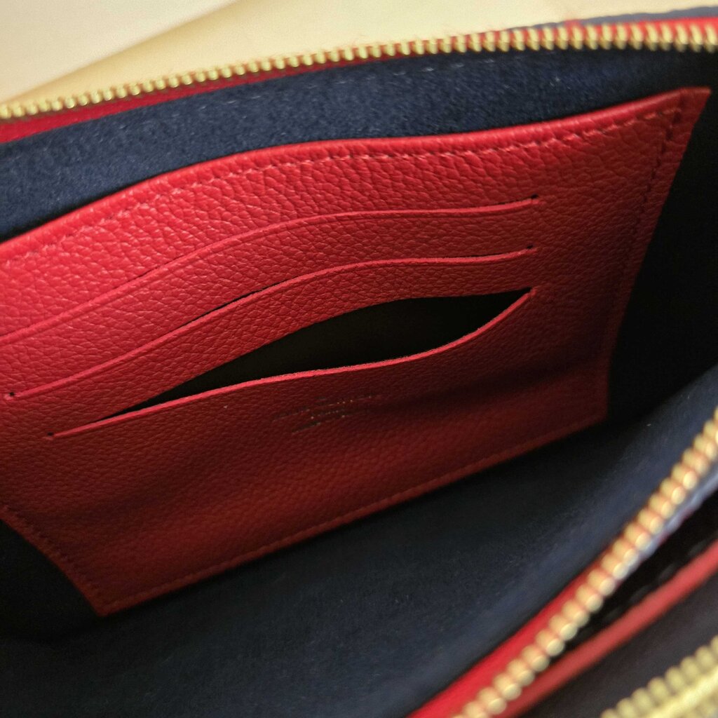 LOUIS VUITTON EMPREINTE DOUBLE ZIP POCHETTE
