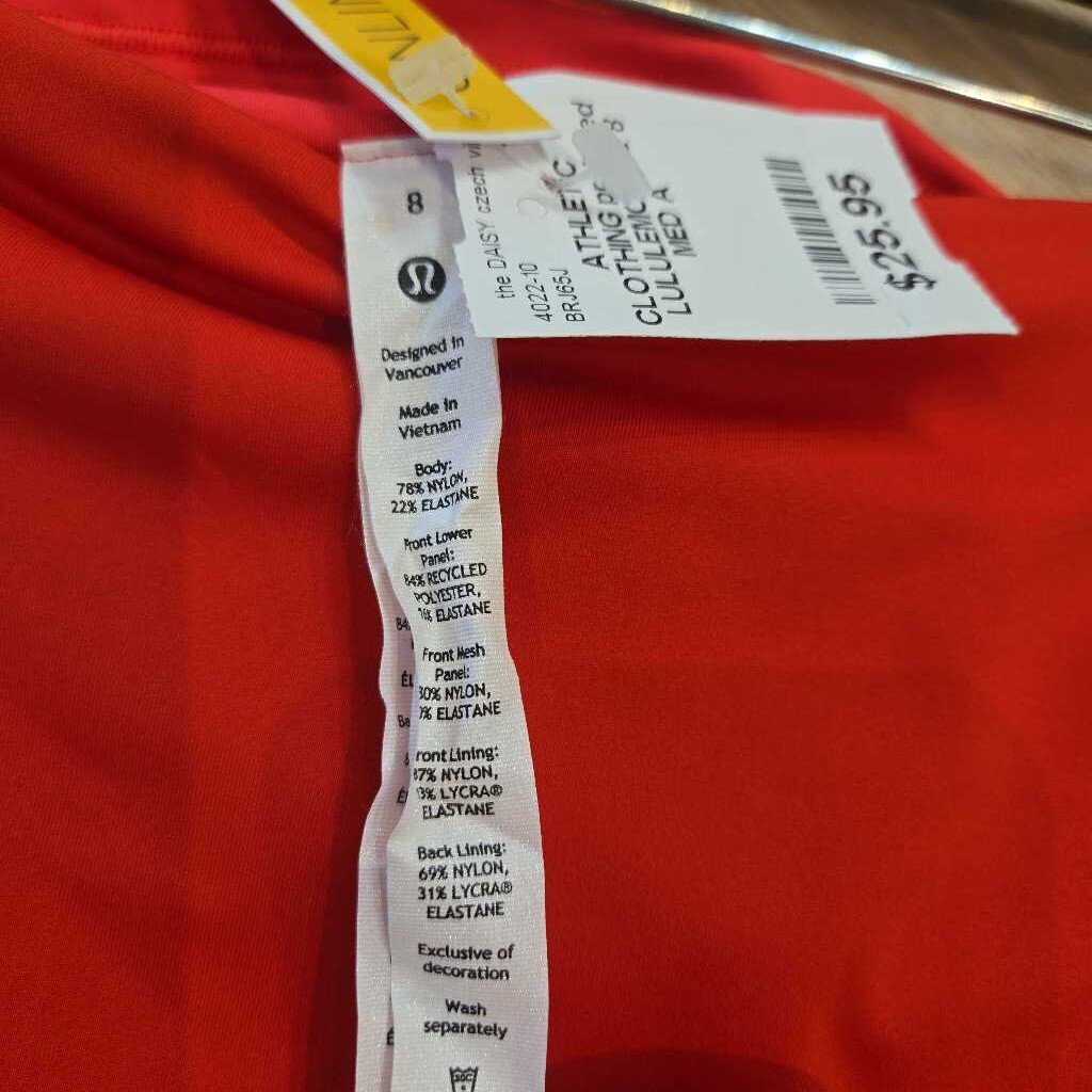 LULULEMON SZ 8 MED A