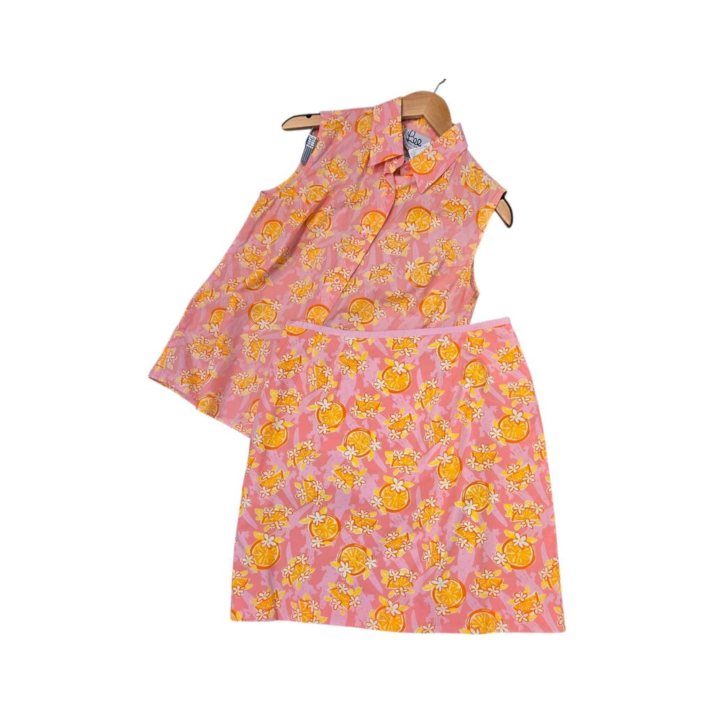 vintage LILY PULITZER 2 PIECE SZ 10 W