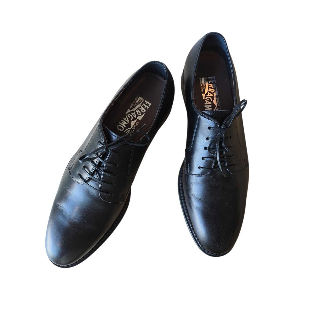FERRAGAMO OXFORD TIE SZ 9.5 retail 998.00