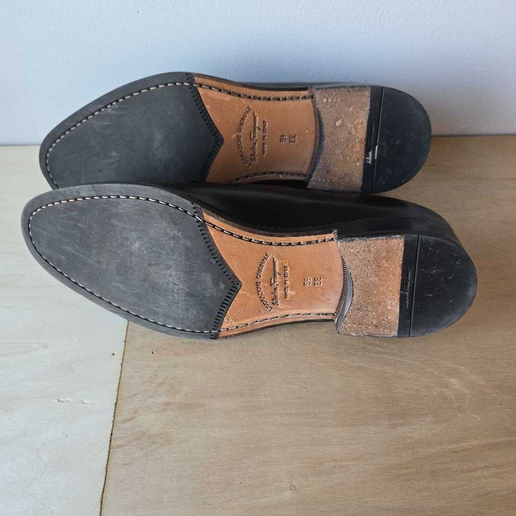 FERRAGAMO OXFORD TIE SZ 9.5 retail 998.00