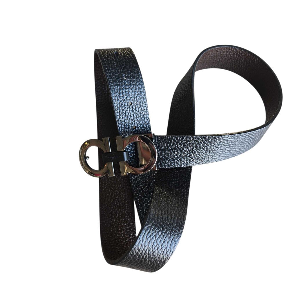 unisex FERRAGAMO BELT reversible retail 550.00