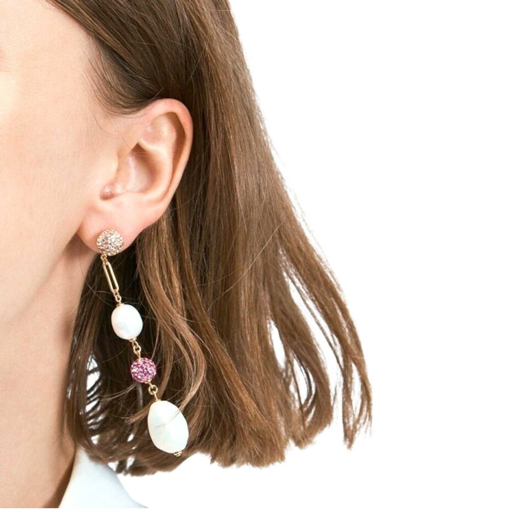 KATE SPADE pearl drop earrings retail 98.00