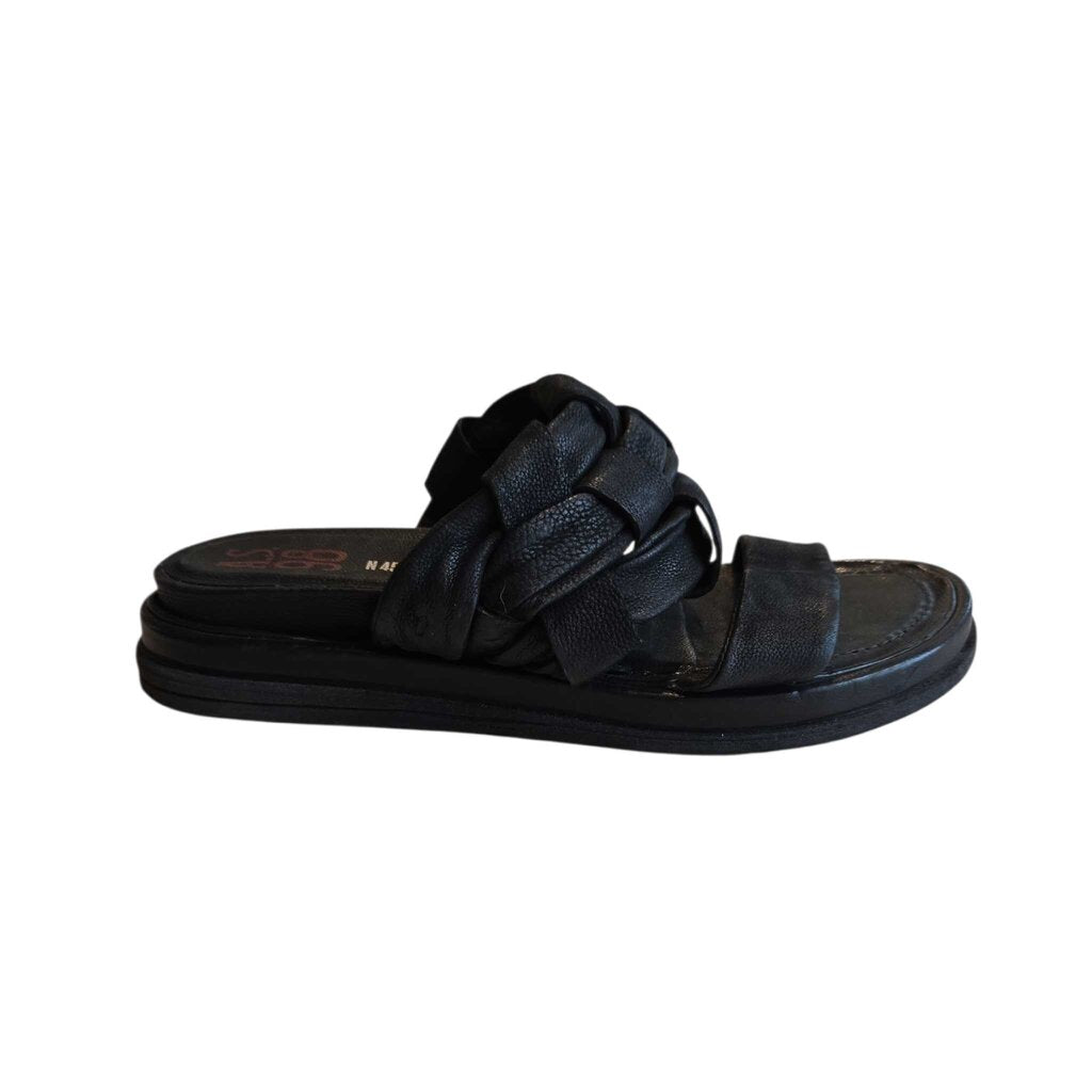 A.S.98 WOVEN SANDAL SZ 40 = 9/9.5 RETAIL 300.00