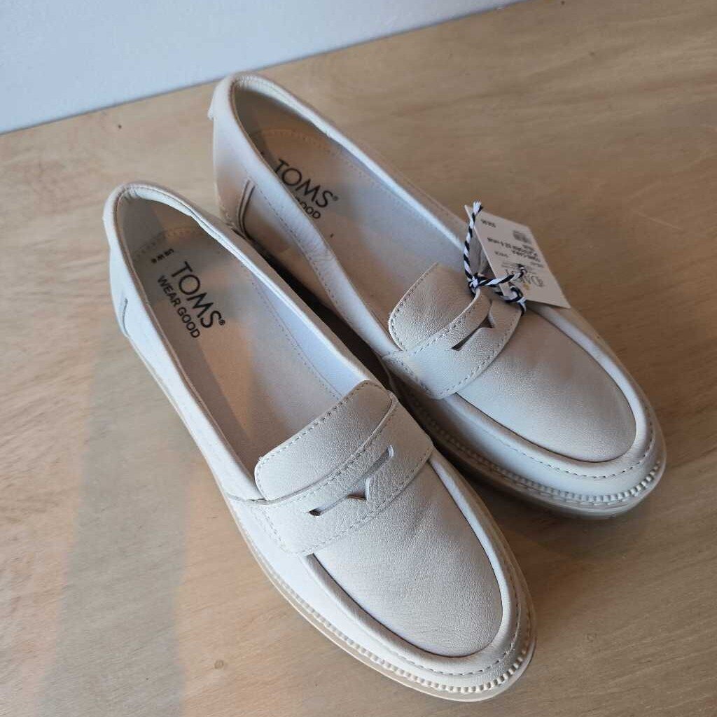 TOMS CARA PLATFORM SZ 6 retail 110.00