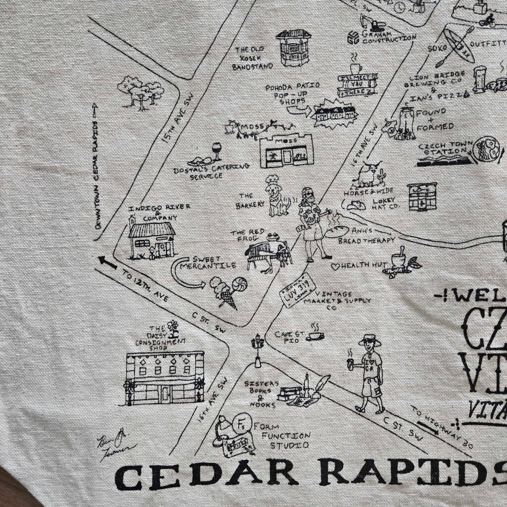 CZECH VILLAGE TOTE