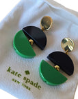 KATE SPADE geometric earrings