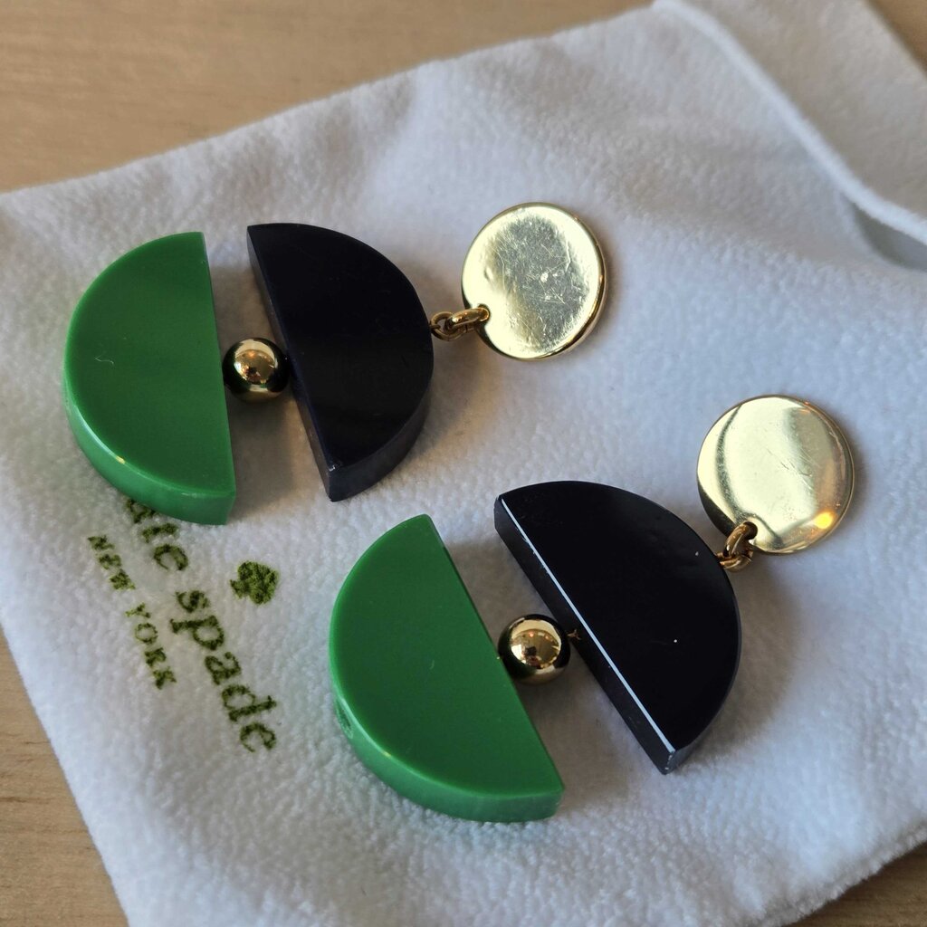 KATE SPADE geometric earrings