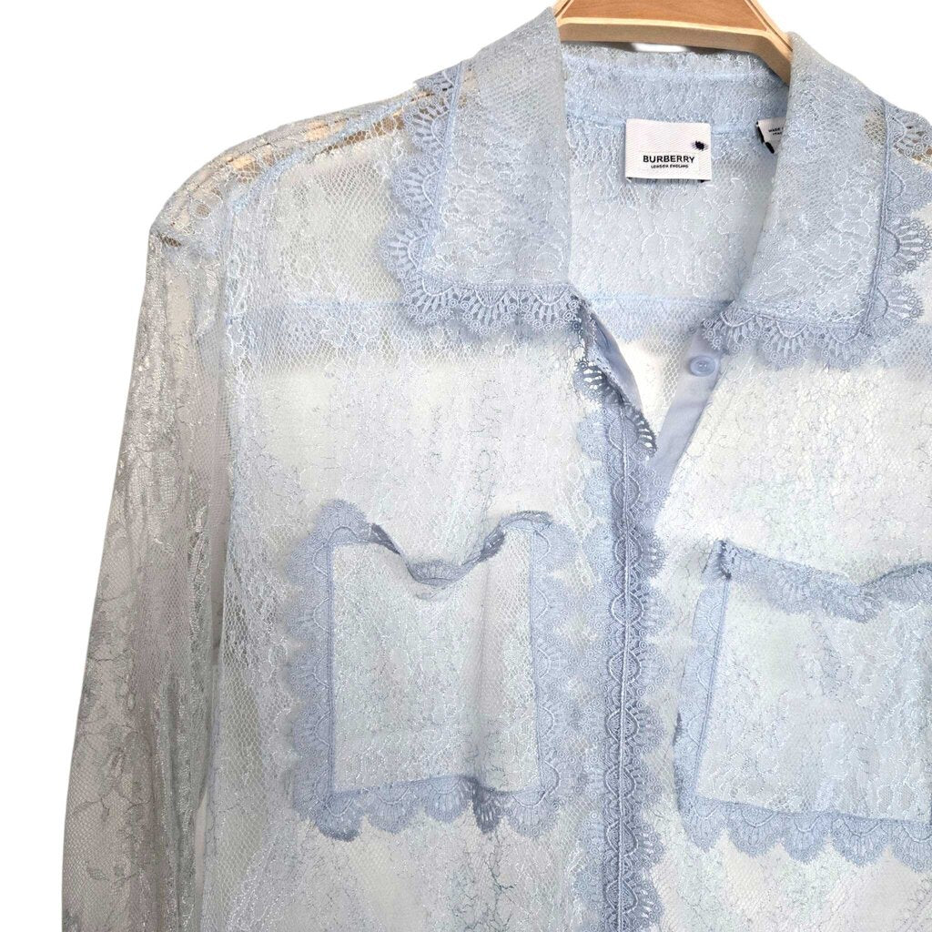 BURBERRY LACE SHIRT SZ 6