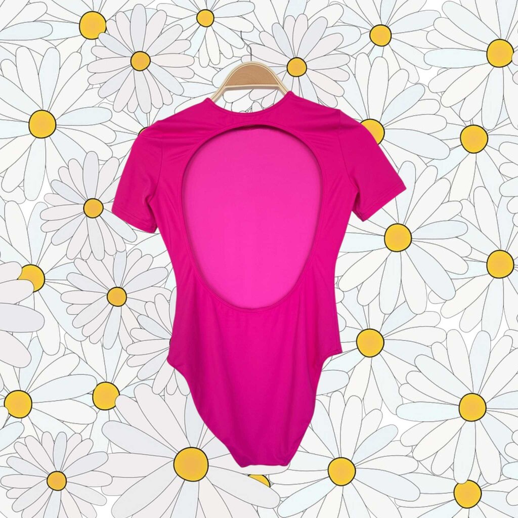 BALENCIAGA FUSHIA SWIM SZ MEDIUM new 595.00