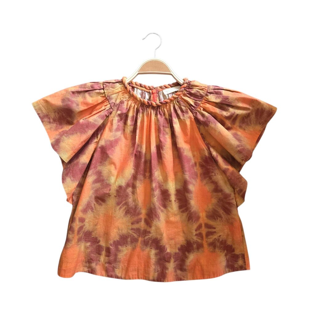 ULLA JOHNSON kaya ruffle retail 360.00 SZ 4 SMALL W