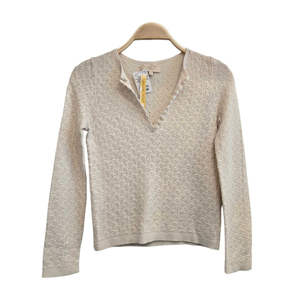 LA MAILLE SEZANE alexa jumper retail 140.00 SZ MED W