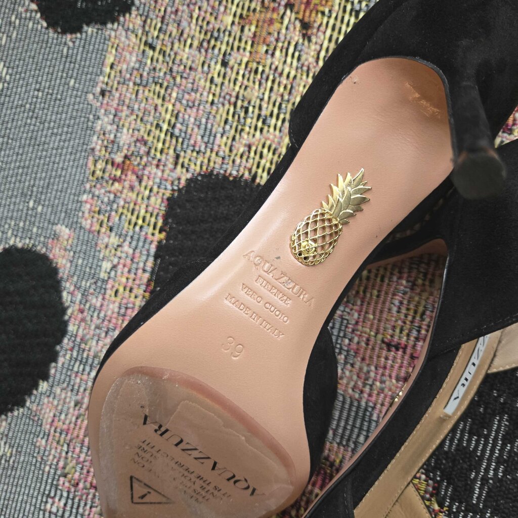 AQUAZZURA UPTOWN SZ 39 retail 850.00